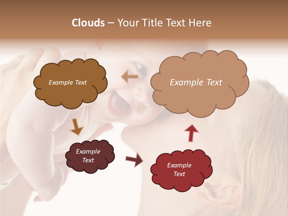 Indoors Shot Toddler PowerPoint Template