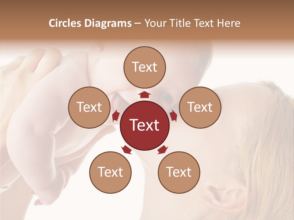 Indoors Shot Toddler PowerPoint Template