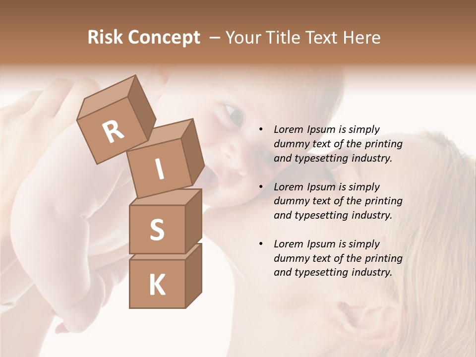 Indoors Shot Toddler PowerPoint Template