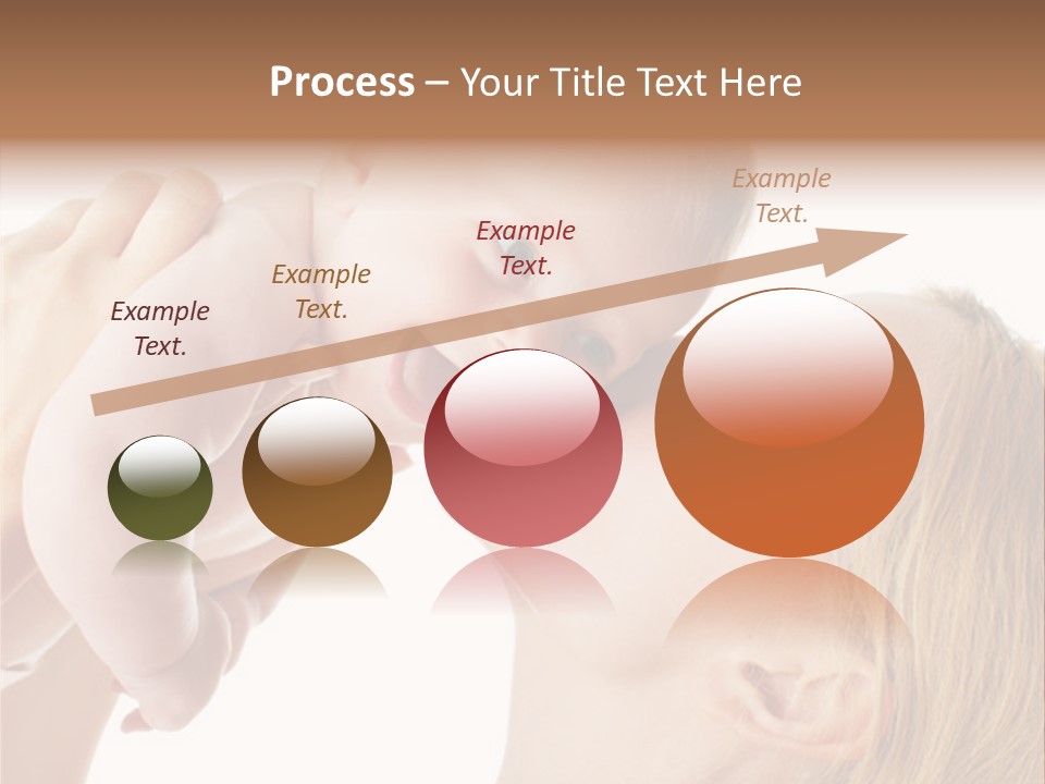 Indoors Shot Toddler PowerPoint Template