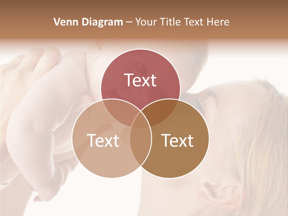 Indoors Shot Toddler PowerPoint Template