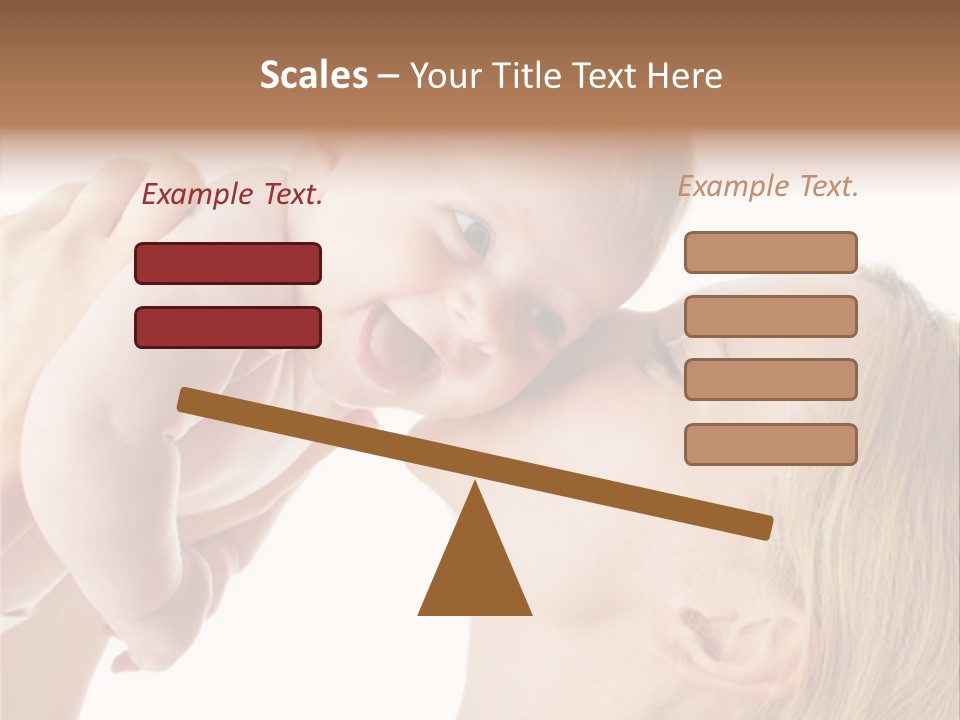 Indoors Shot Toddler PowerPoint Template