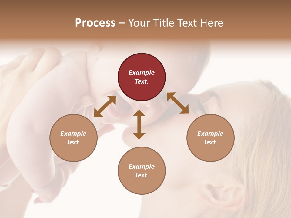 Indoors Shot Toddler PowerPoint Template