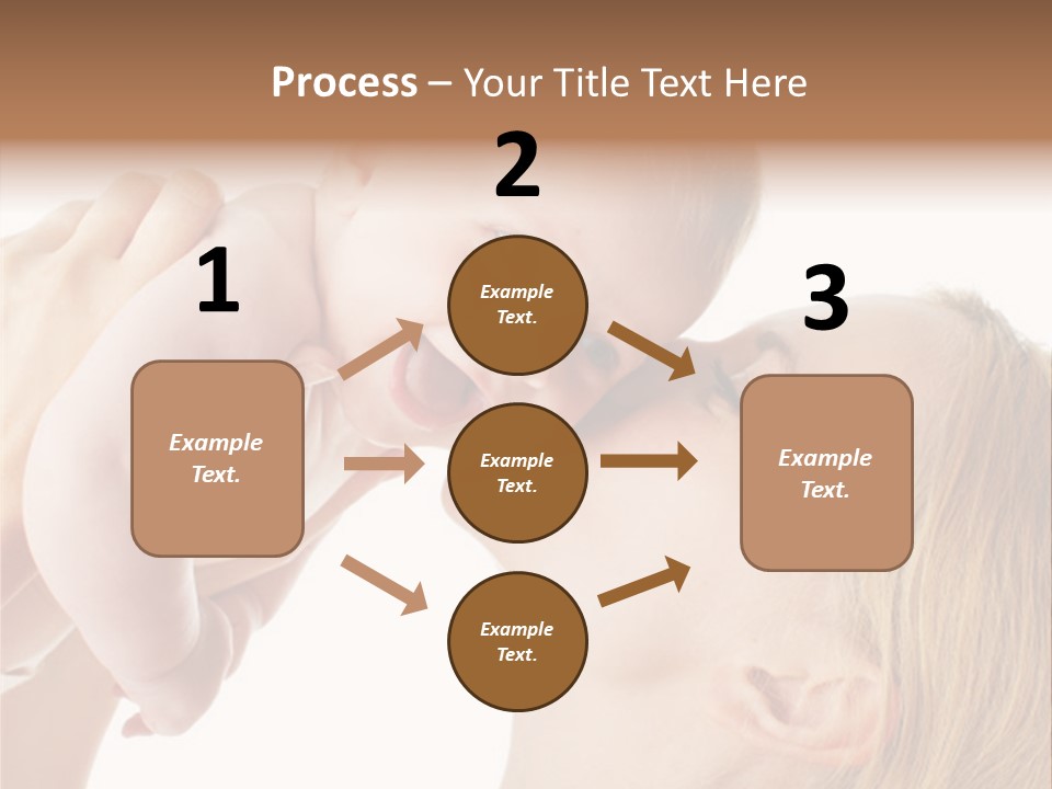 Indoors Shot Toddler PowerPoint Template