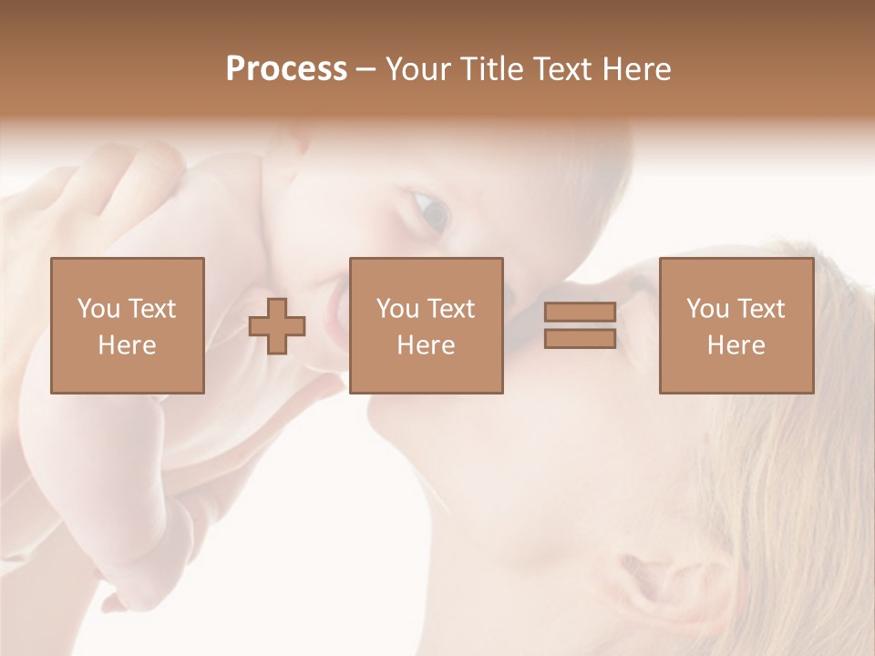 Indoors Shot Toddler PowerPoint Template