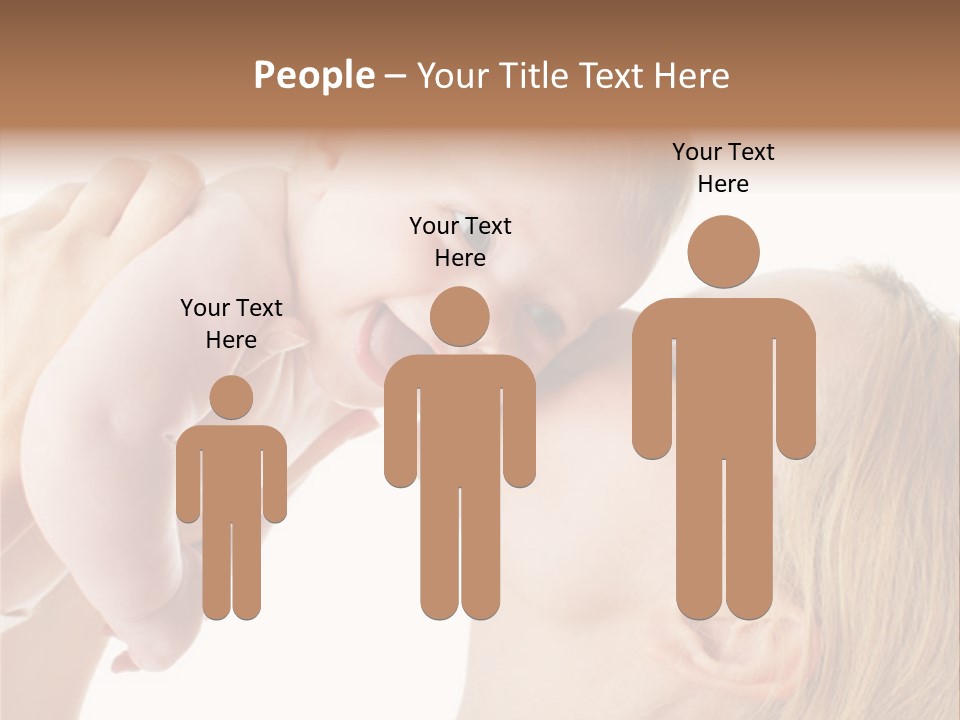 Indoors Shot Toddler PowerPoint Template