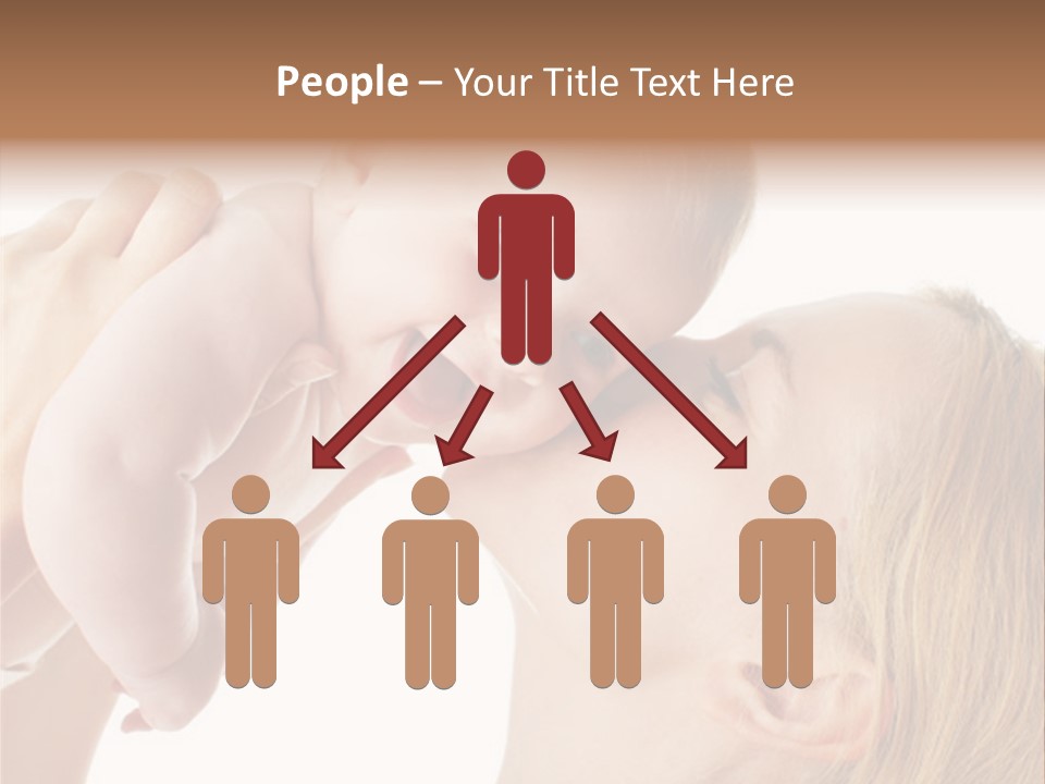 Indoors Shot Toddler PowerPoint Template