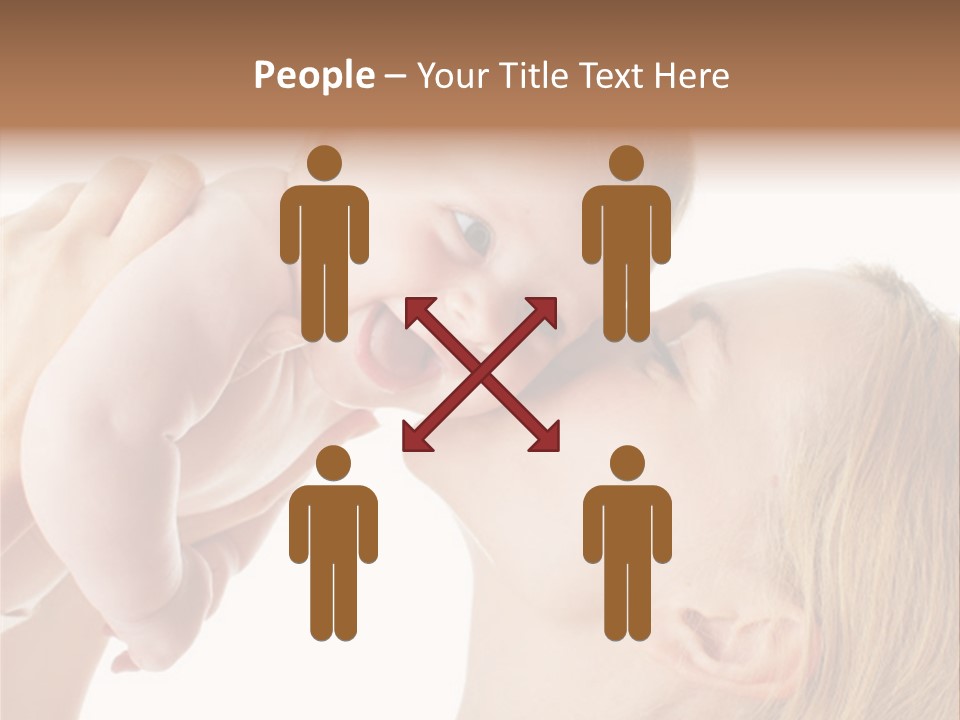 Indoors Shot Toddler PowerPoint Template