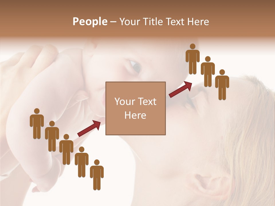 Indoors Shot Toddler PowerPoint Template