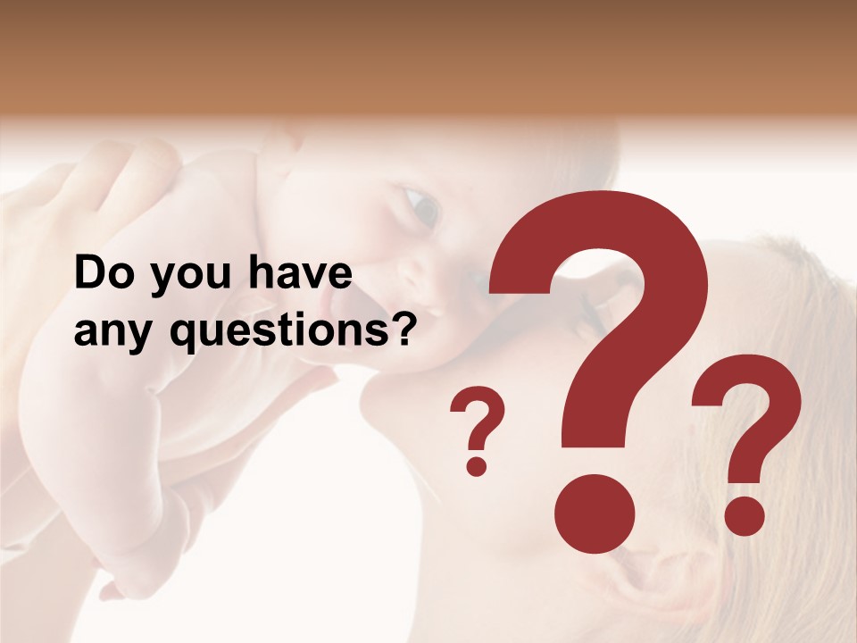 Indoors Shot Toddler PowerPoint Template