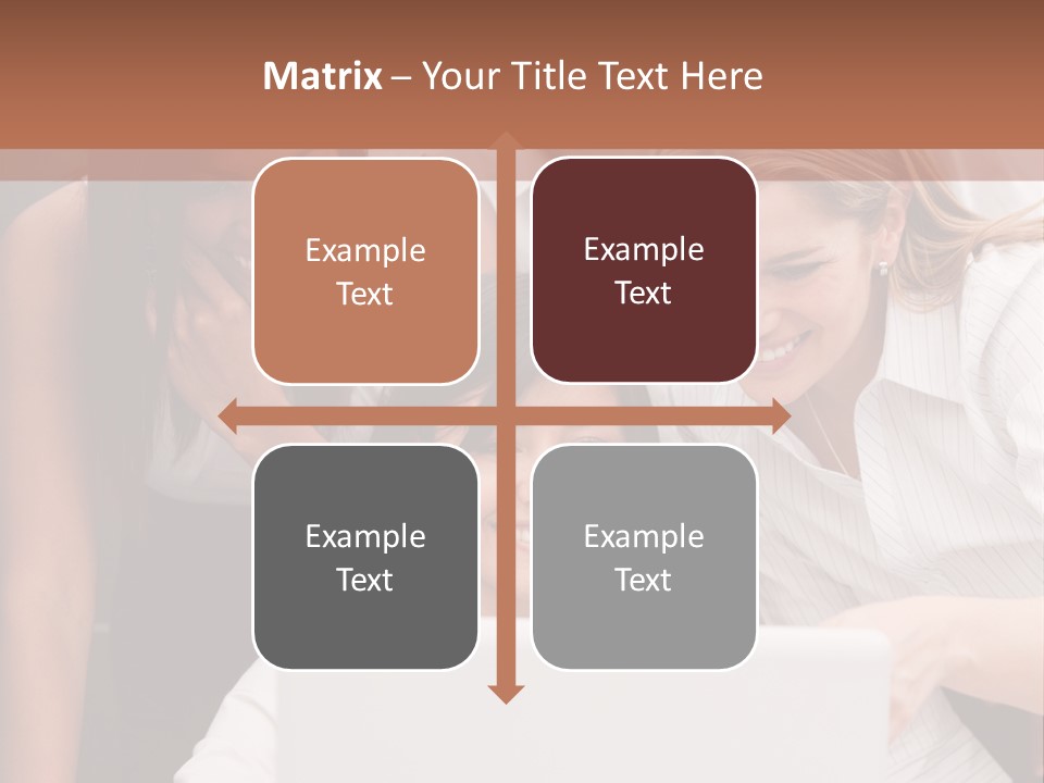 Computer Girls Guys PowerPoint Template