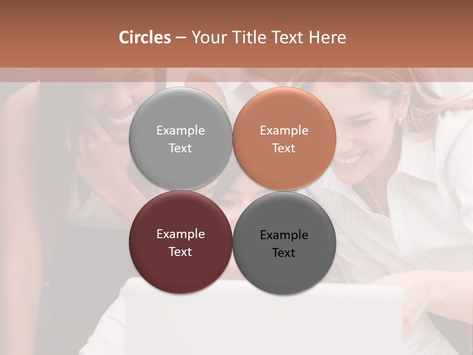 Computer Girls Guys PowerPoint Template