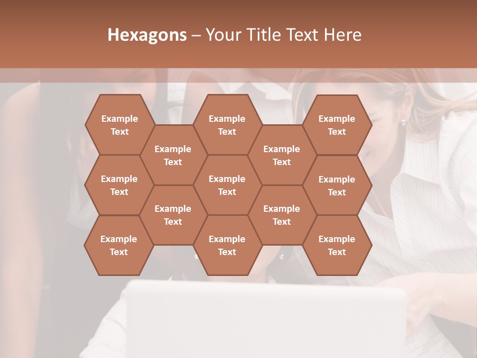 Computer Girls Guys PowerPoint Template