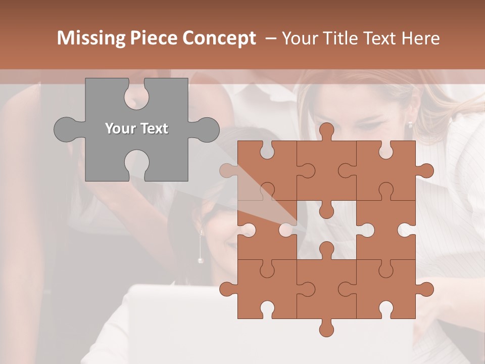 Computer Girls Guys PowerPoint Template