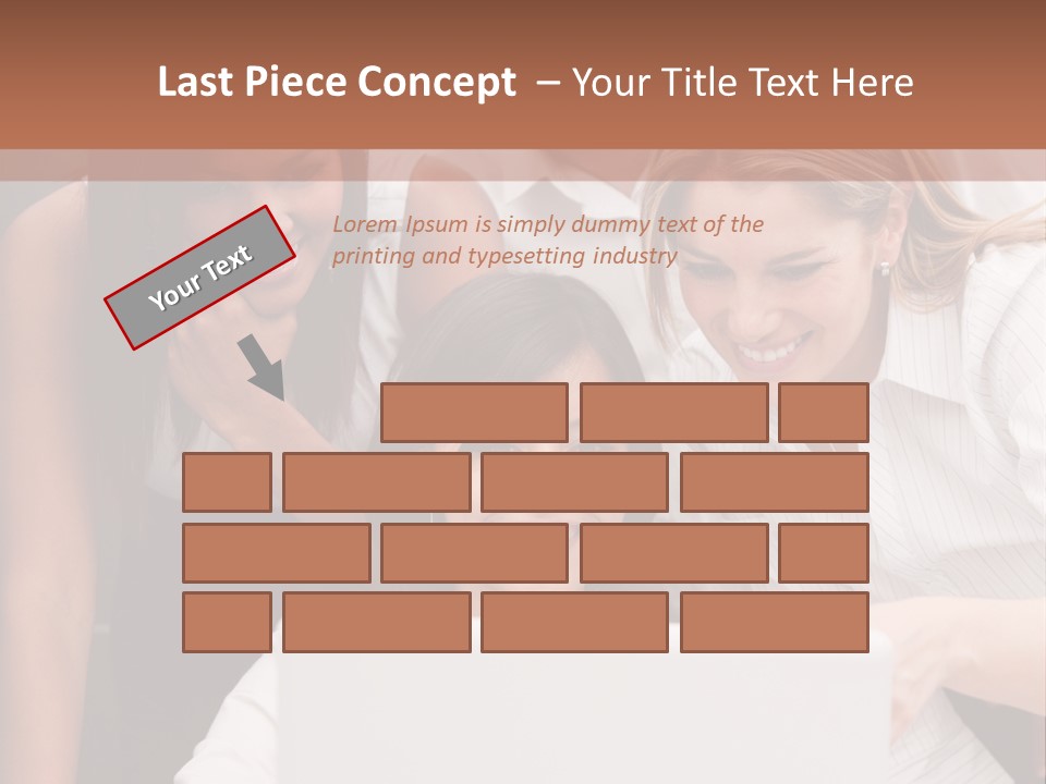 Computer Girls Guys PowerPoint Template