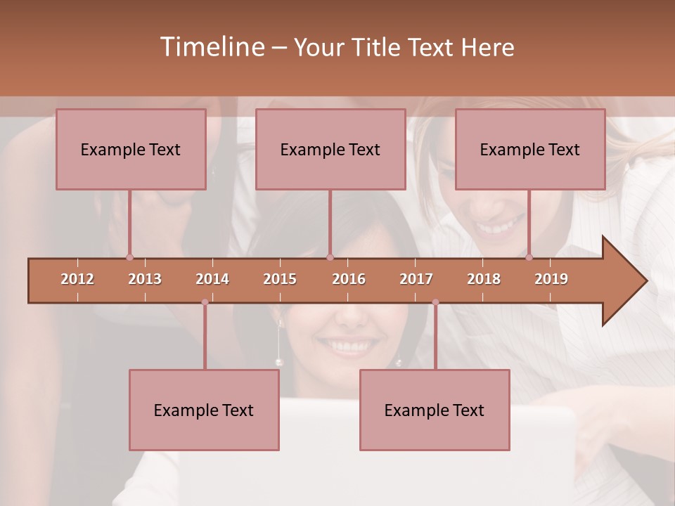 Computer Girls Guys PowerPoint Template