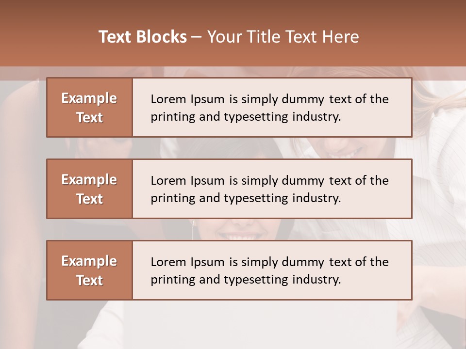 Computer Girls Guys PowerPoint Template