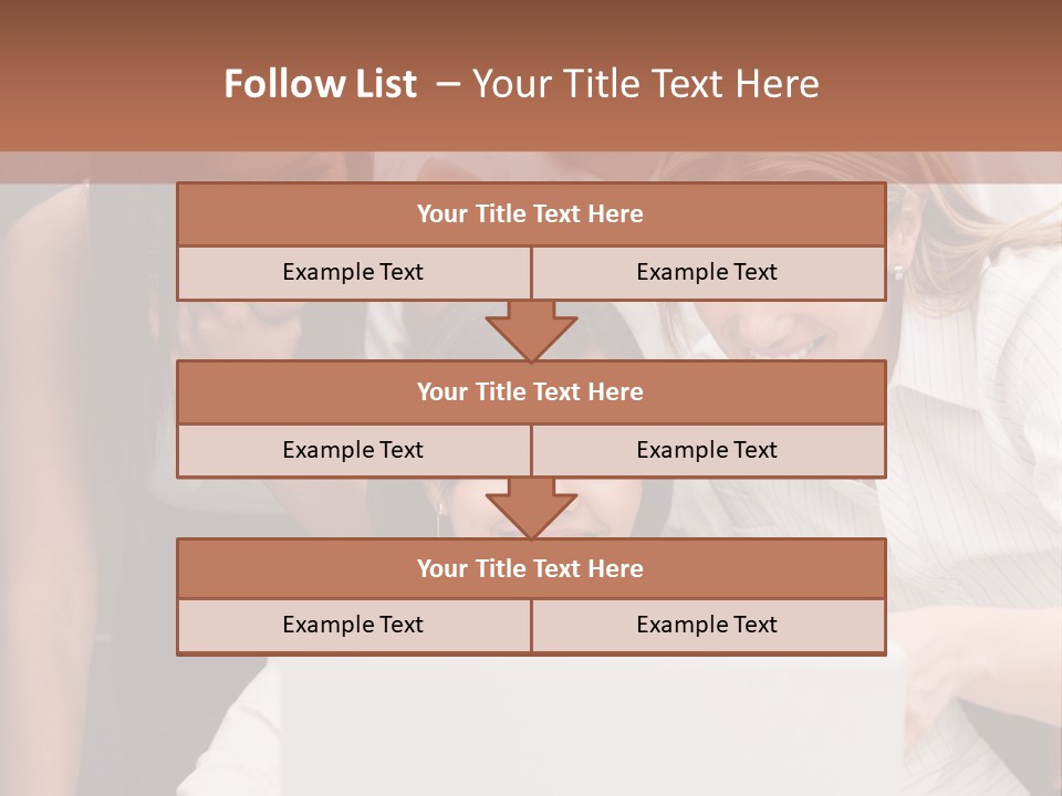 Computer Girls Guys PowerPoint Template