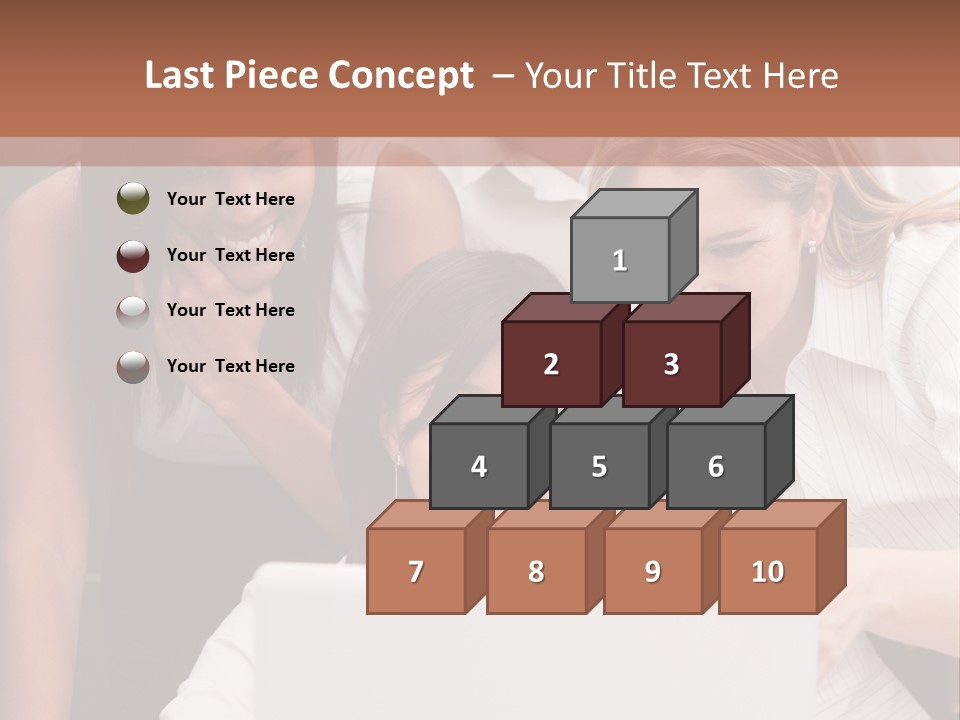 Computer Girls Guys PowerPoint Template