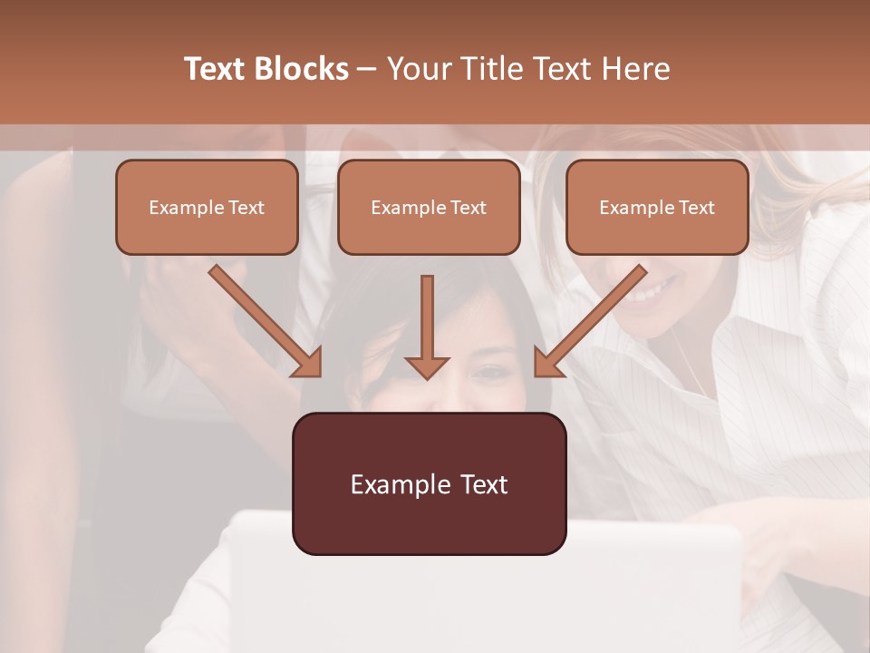 Computer Girls Guys PowerPoint Template