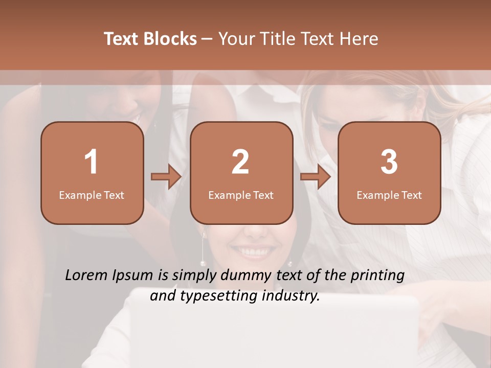 Computer Girls Guys PowerPoint Template