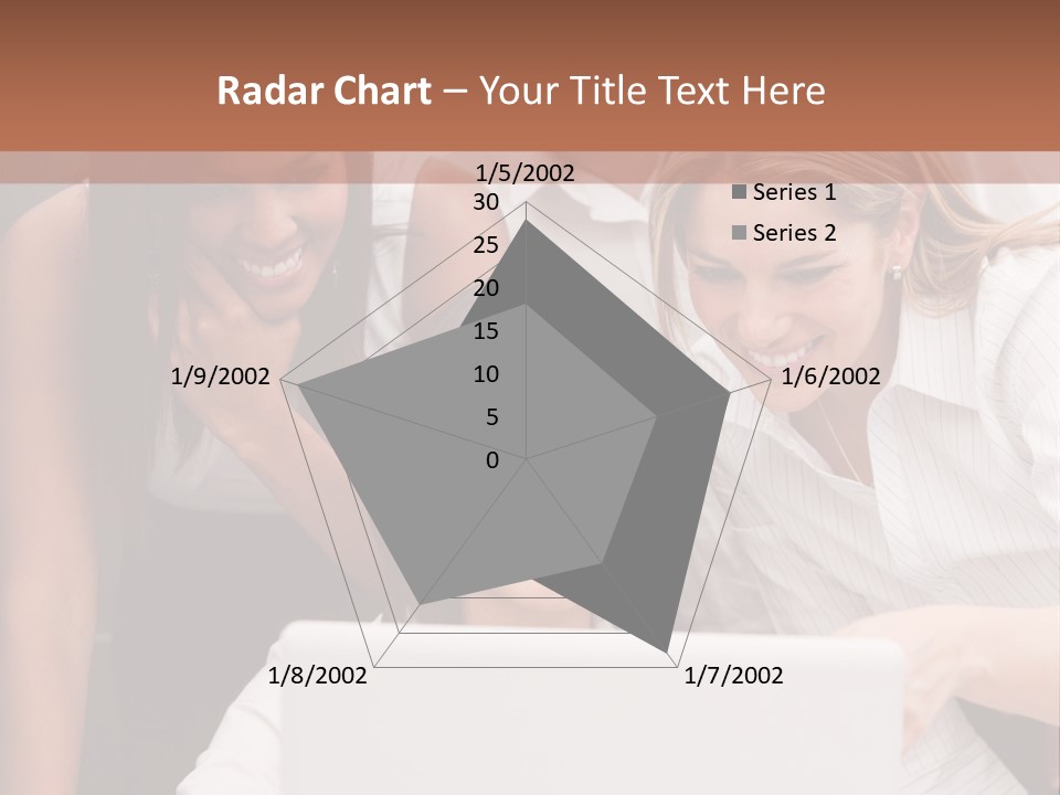 Computer Girls Guys PowerPoint Template