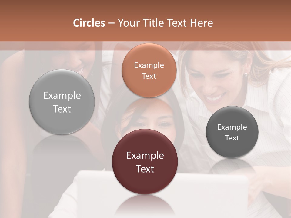 Computer Girls Guys PowerPoint Template