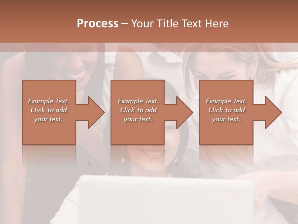 Computer Girls Guys PowerPoint Template