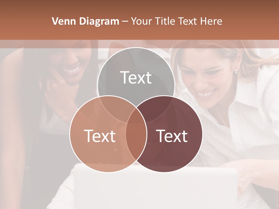 Computer Girls Guys PowerPoint Template