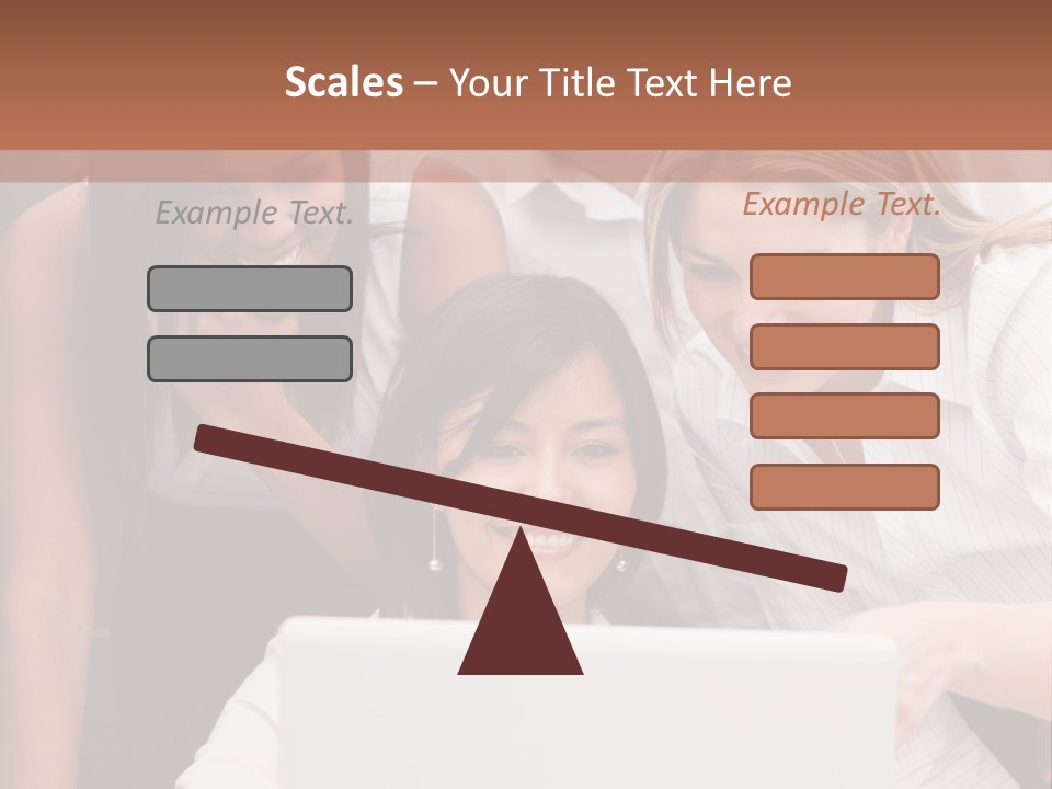 Computer Girls Guys PowerPoint Template