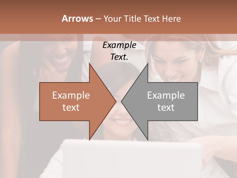 Computer Girls Guys PowerPoint Template