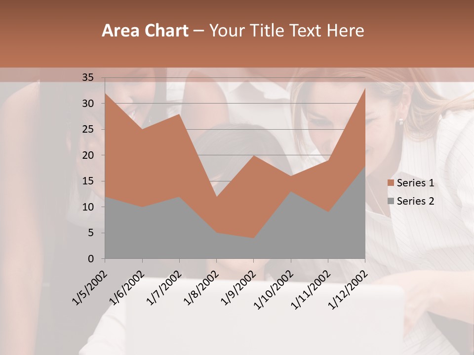 Computer Girls Guys PowerPoint Template