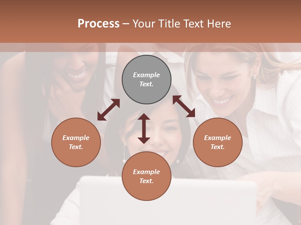 Computer Girls Guys PowerPoint Template