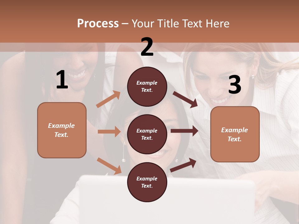 Computer Girls Guys PowerPoint Template