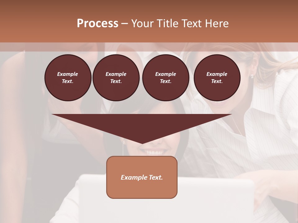 Computer Girls Guys PowerPoint Template