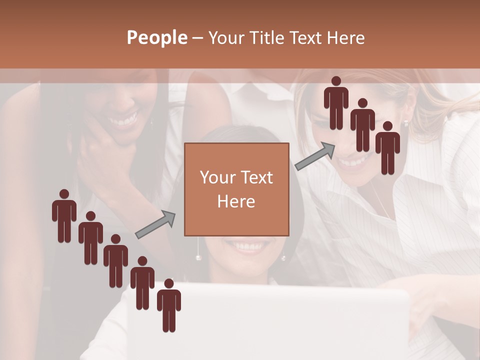 Computer Girls Guys PowerPoint Template