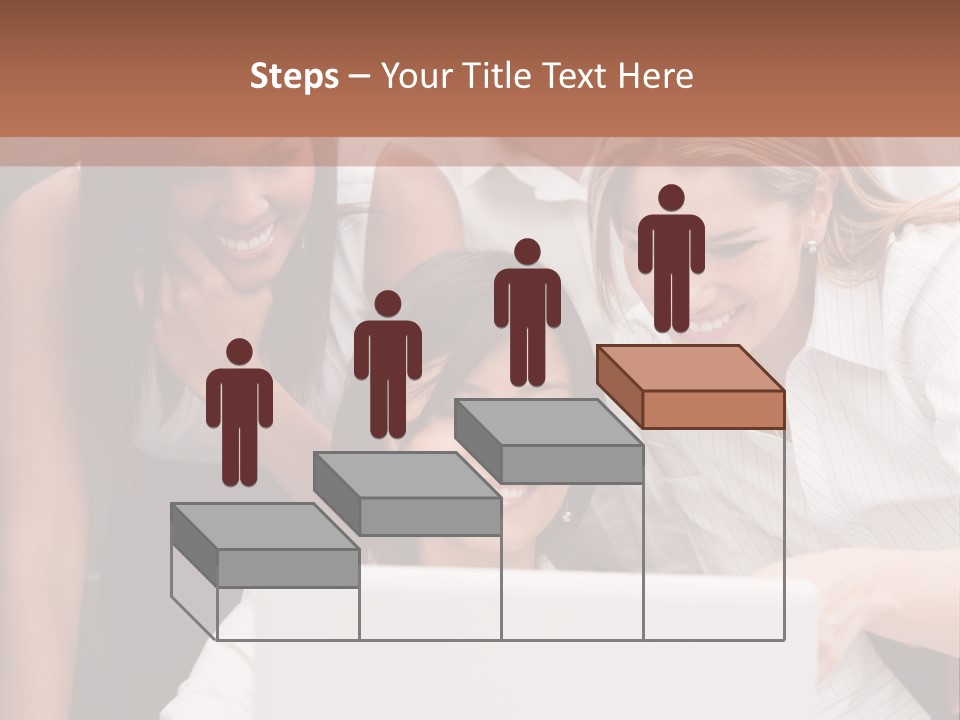 Computer Girls Guys PowerPoint Template