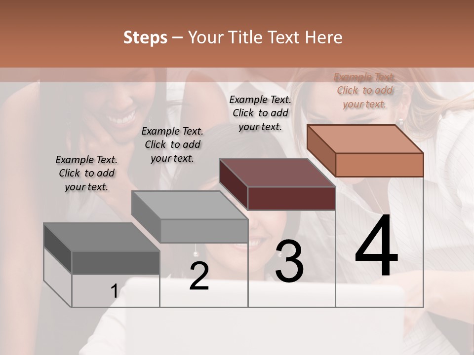 Computer Girls Guys PowerPoint Template