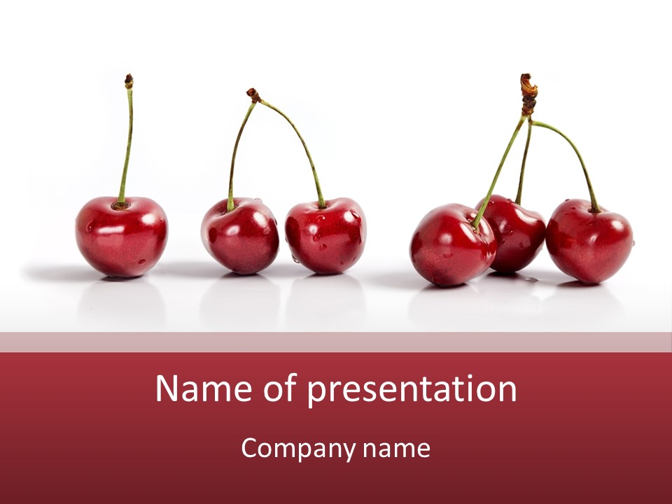 Color Nutrient Raw PowerPoint Template