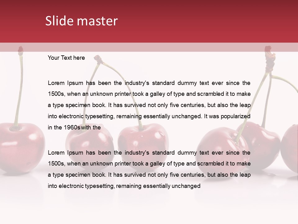 Color Nutrient Raw PowerPoint Template