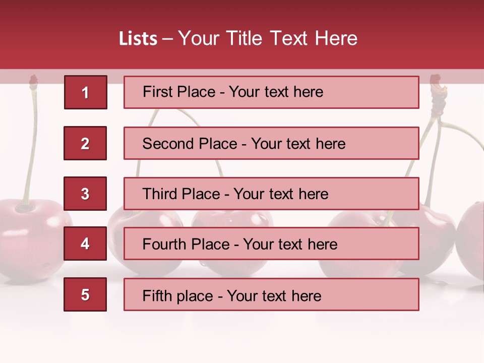 Color Nutrient Raw PowerPoint Template