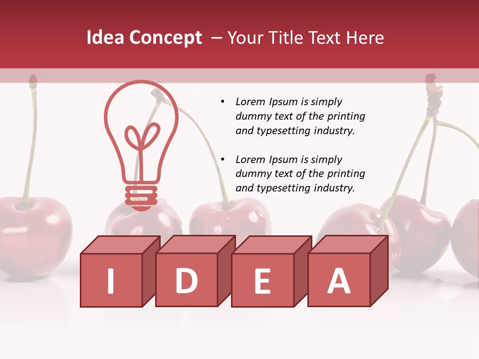 Color Nutrient Raw PowerPoint Template