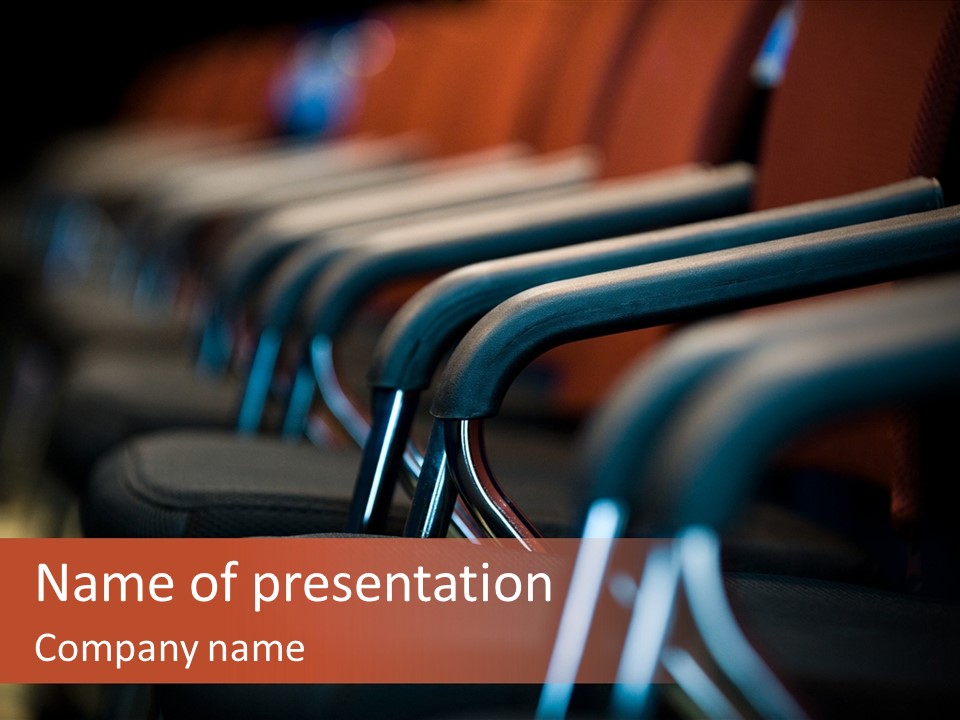 Empty New Chair PowerPoint Template