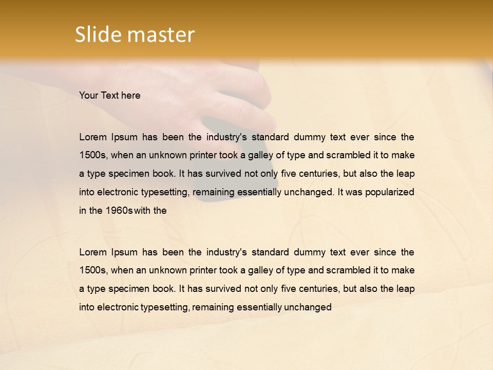 Vertical Cleaner Equipment PowerPoint Template