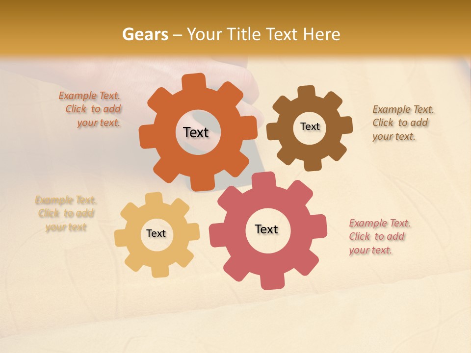Vertical Cleaner Equipment PowerPoint Template