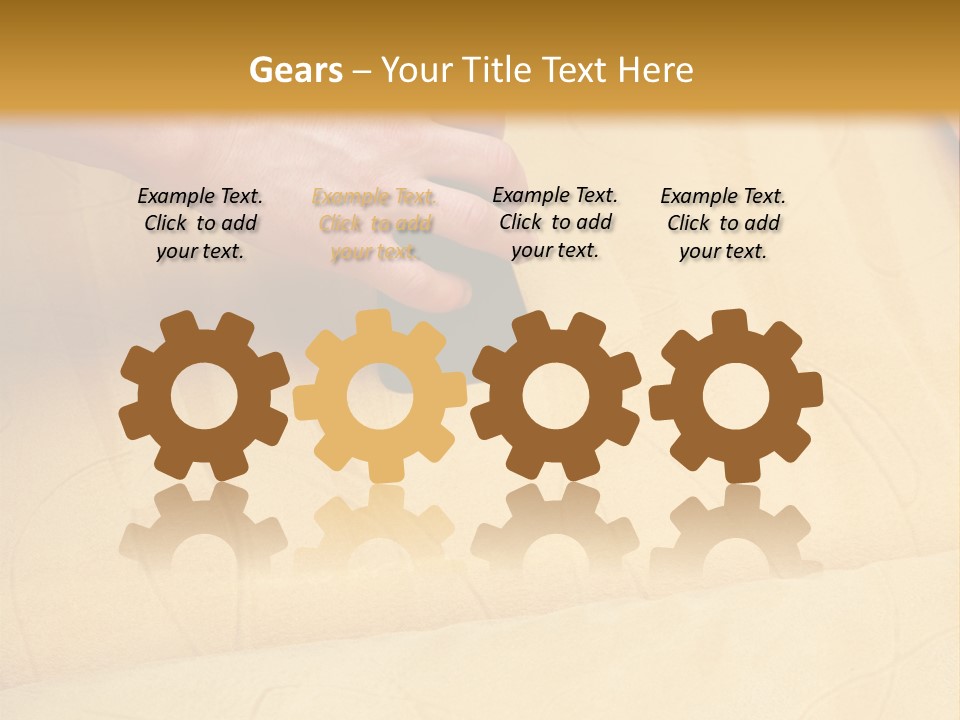 Vertical Cleaner Equipment PowerPoint Template