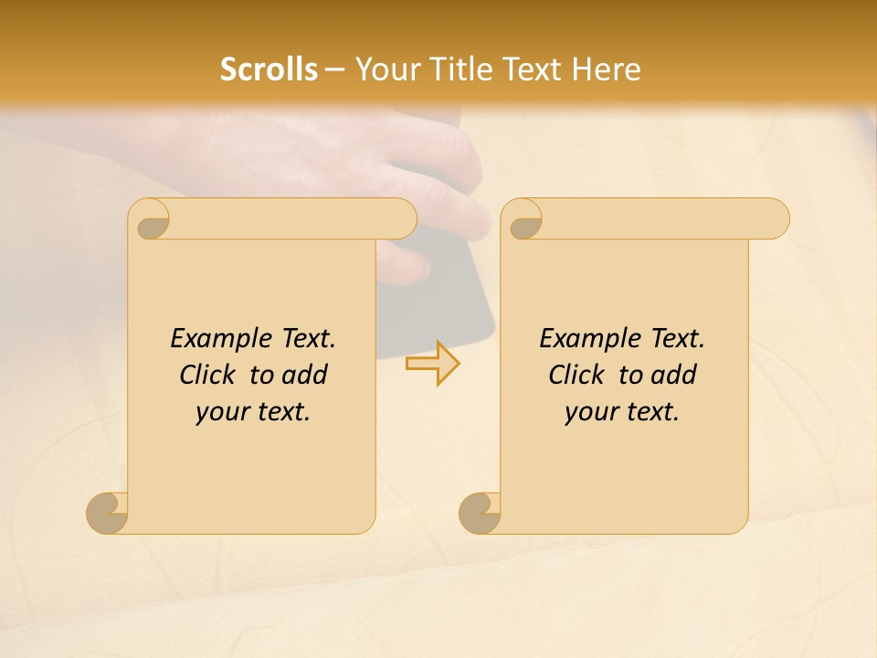 Vertical Cleaner Equipment PowerPoint Template