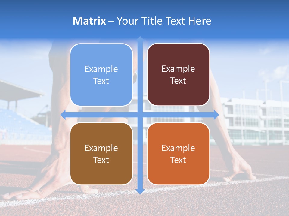 Athletic  Forward PowerPoint Template