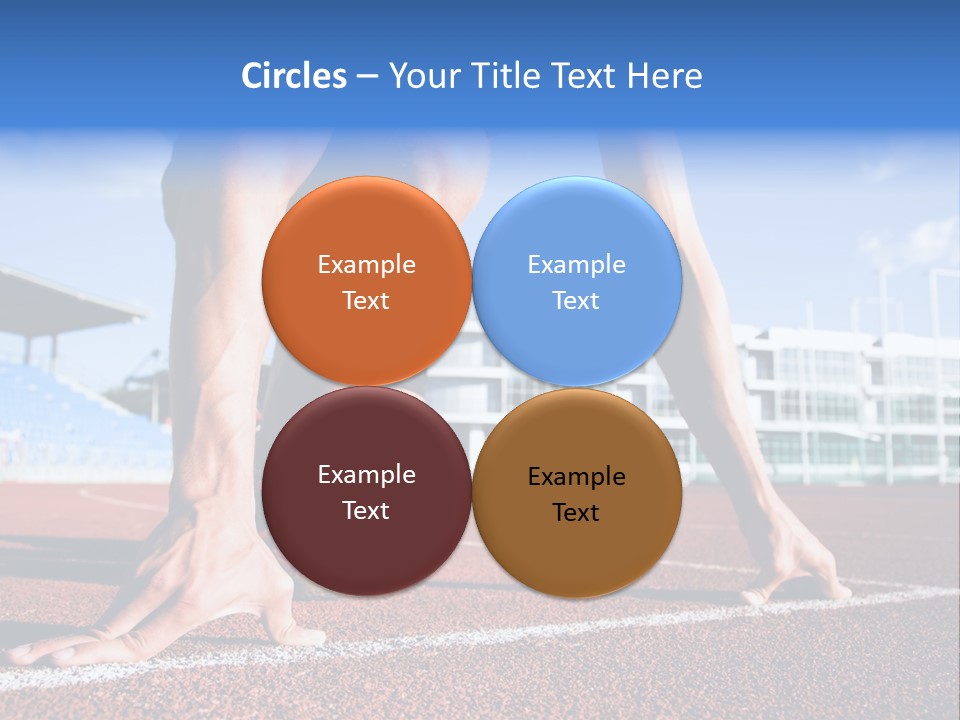 Athletic  Forward PowerPoint Template