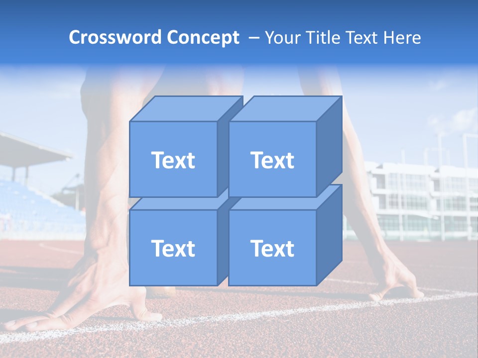 Athletic  Forward PowerPoint Template